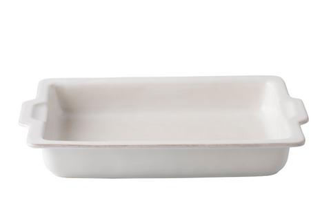 Puro Whitewash 16" Rectangular Baker