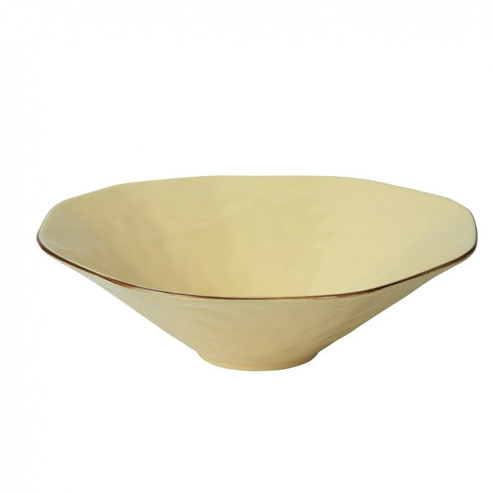 Cantaria Centerpiece Bowl Almost Yellow