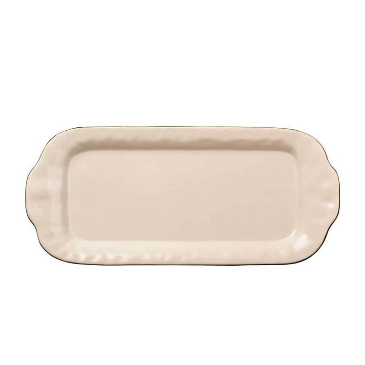 Cantaria Large Rectangular Tray Ivory