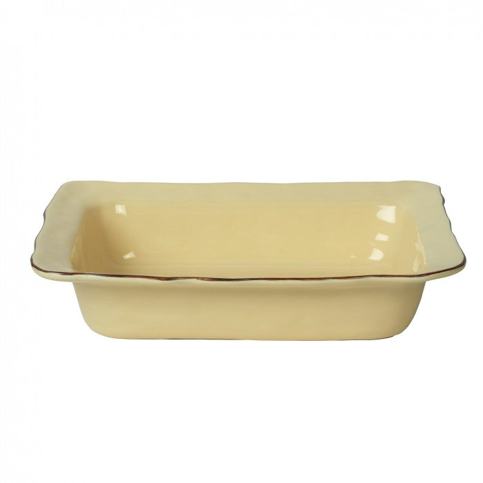 Cantaria Medium Rectangular Baker Almost Yellow