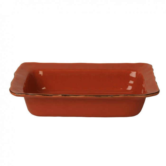 Cantaria Medium Rectangular Baker Persimmon