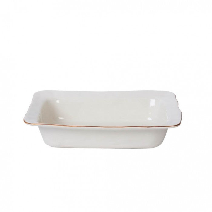 Cantaria Medium Rectangular Baker White