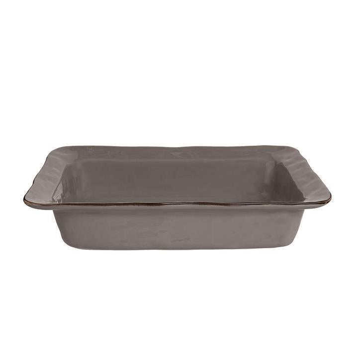 Cantaria Large Rectanglular Baker Charcoal