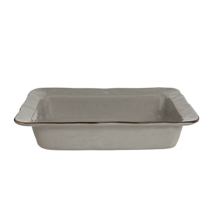 Cantaria Large Rectangular Baker Greige