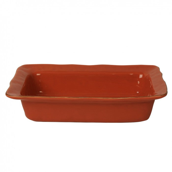 Cantaria Large Rectangular Baker Persimmon