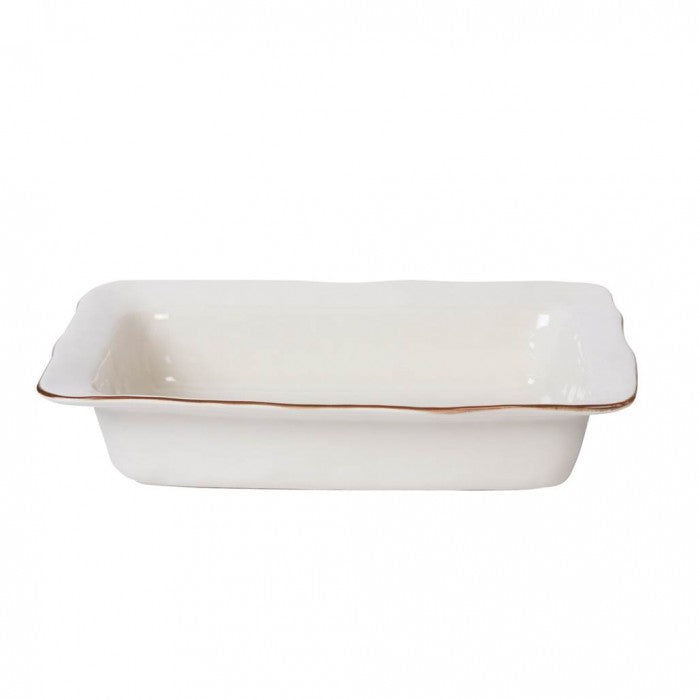 Cantaria Large Rectangular Baker White