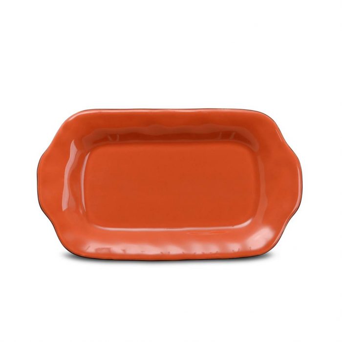 Cantaria Butter/Sauce Server Tray Persimmon