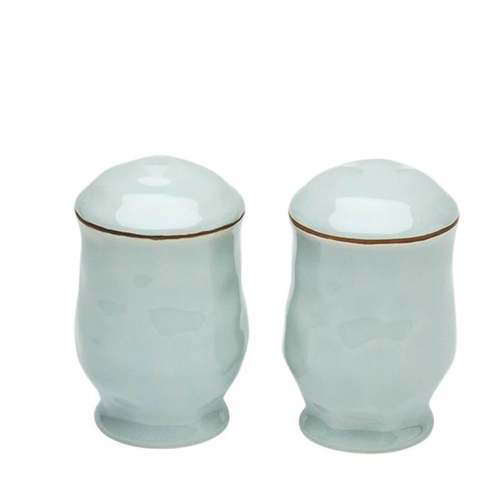 Cantaria Salt and Pepper Set Sheer Blue