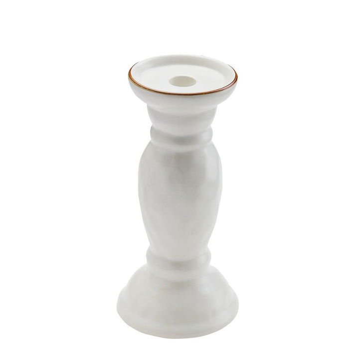 Cantaria Candlestick Matte White