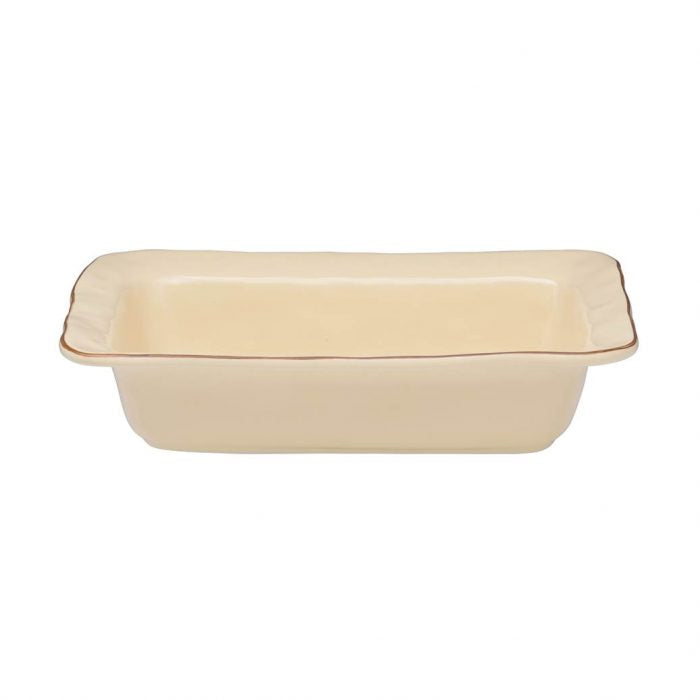 Cantaria Small Rectangular Baker Almost Yellow