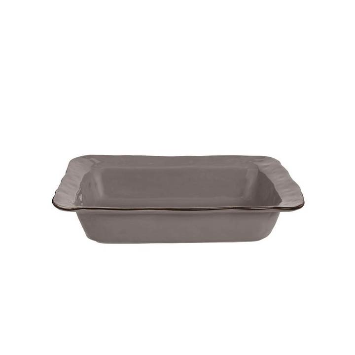 Cantaria Small Rectangular Baker Charcoal