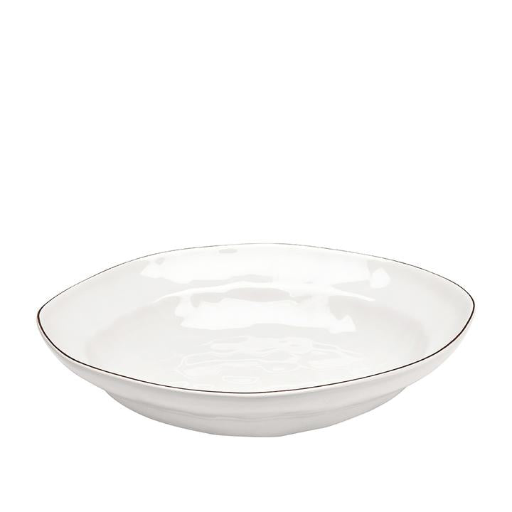 Cantaria Large Serving Bowl White