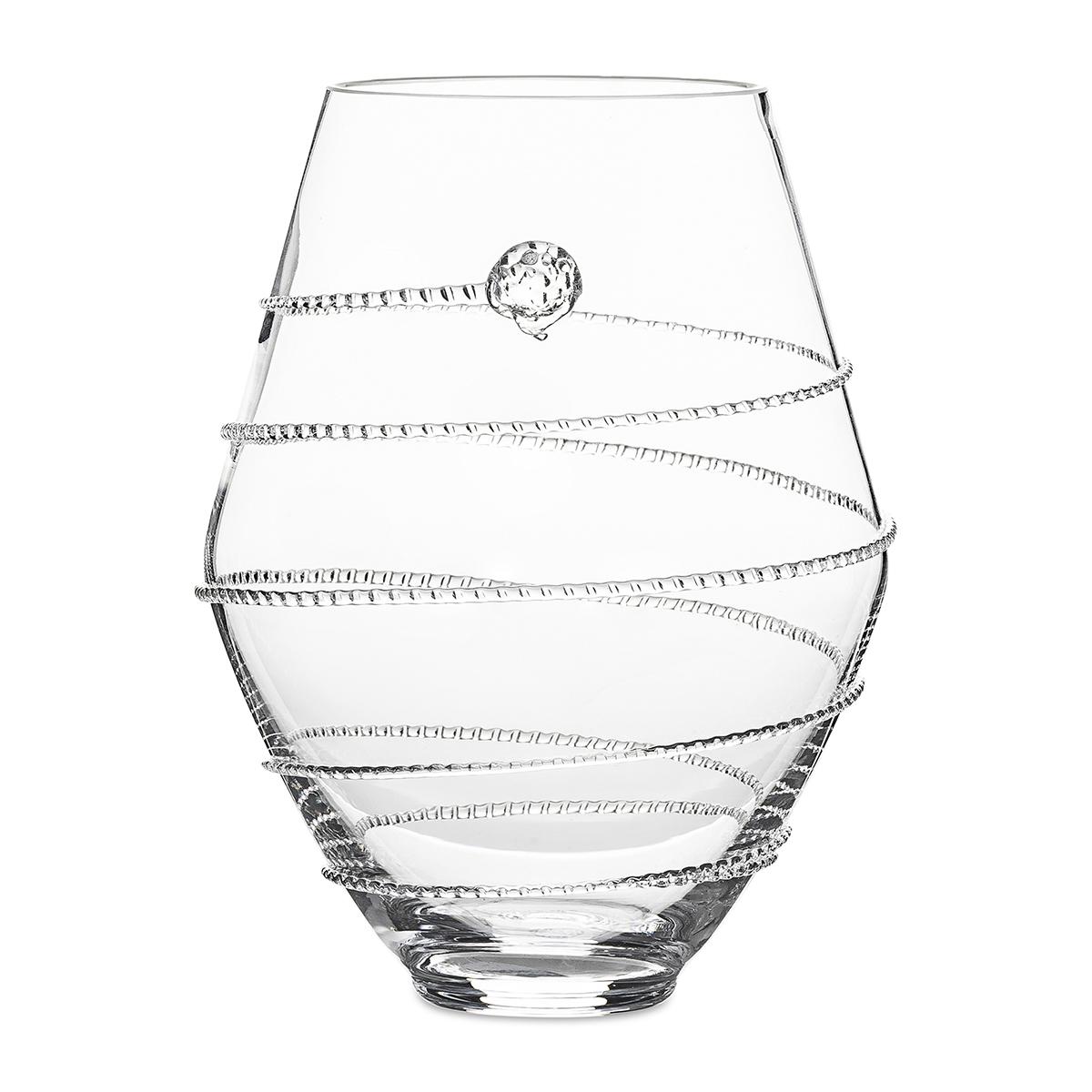 Amalia 6" Clear Vase