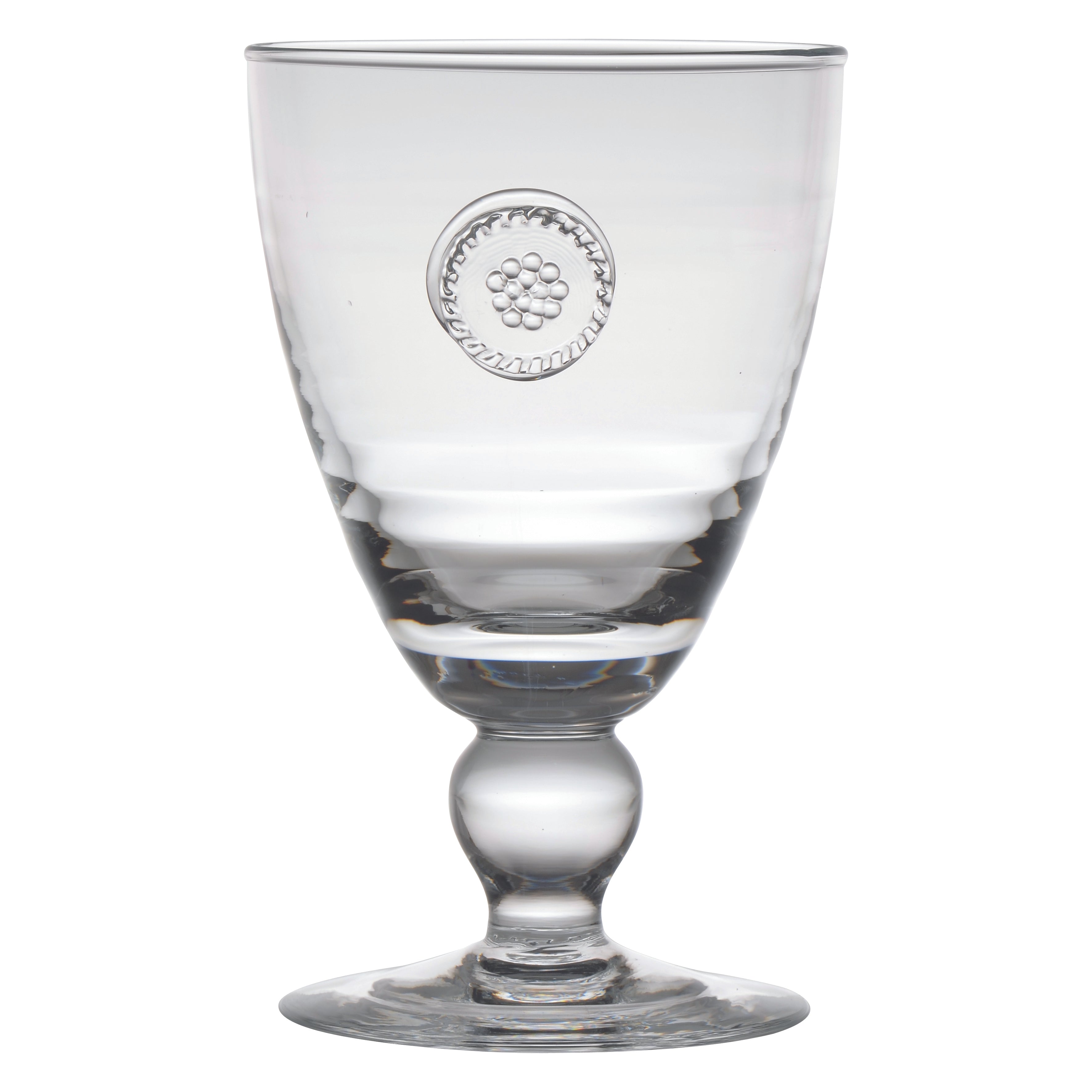 Berry & Thread Glassware Footed Goblet