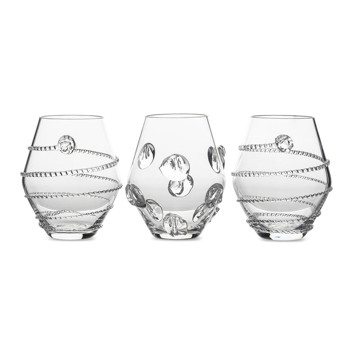 Assorted Mini Clear Vases Set/3