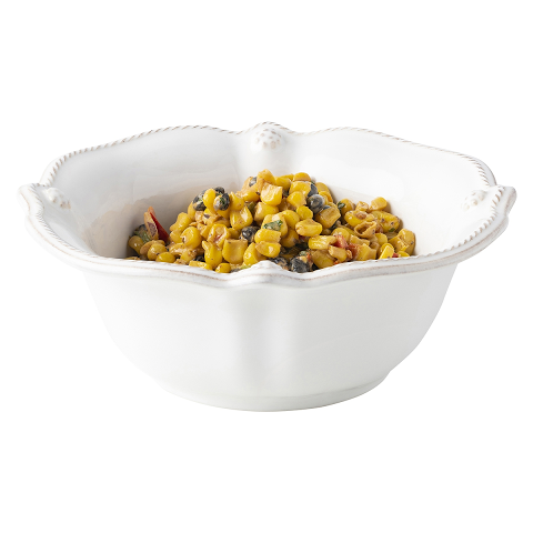 Berry & Thread Whitewash Cereal/Ice Cream Bowl