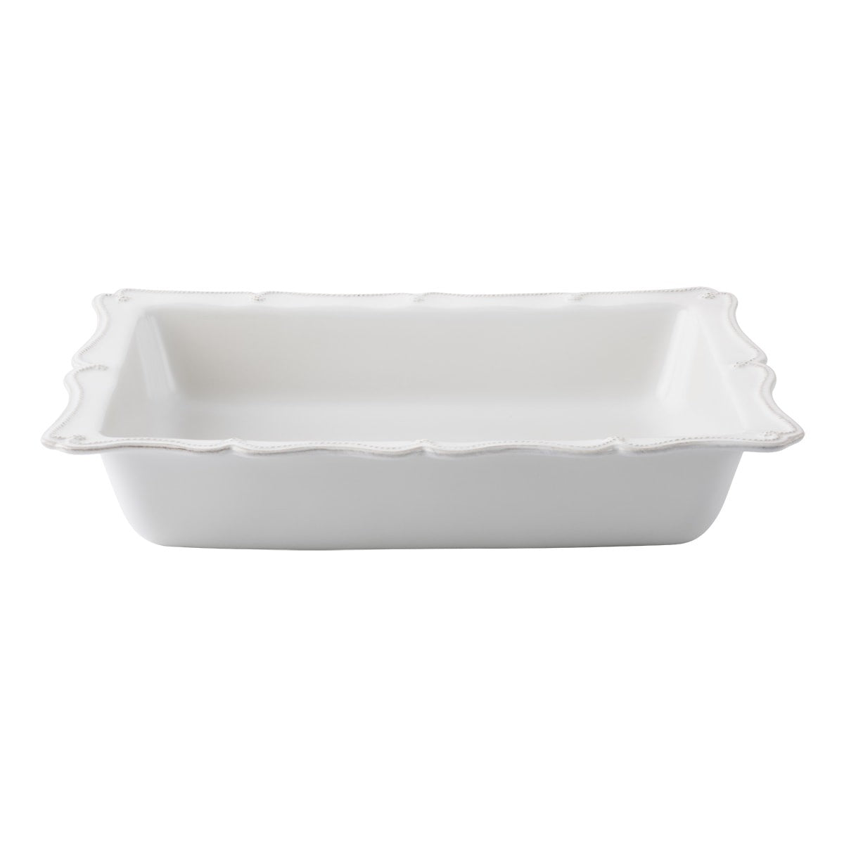 Berry & Thread Whitewash 17" Rectangular Baker