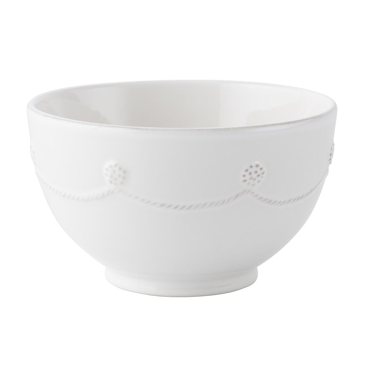 Berry & Thread Whitewash Cereal/Ice Cream Bowl