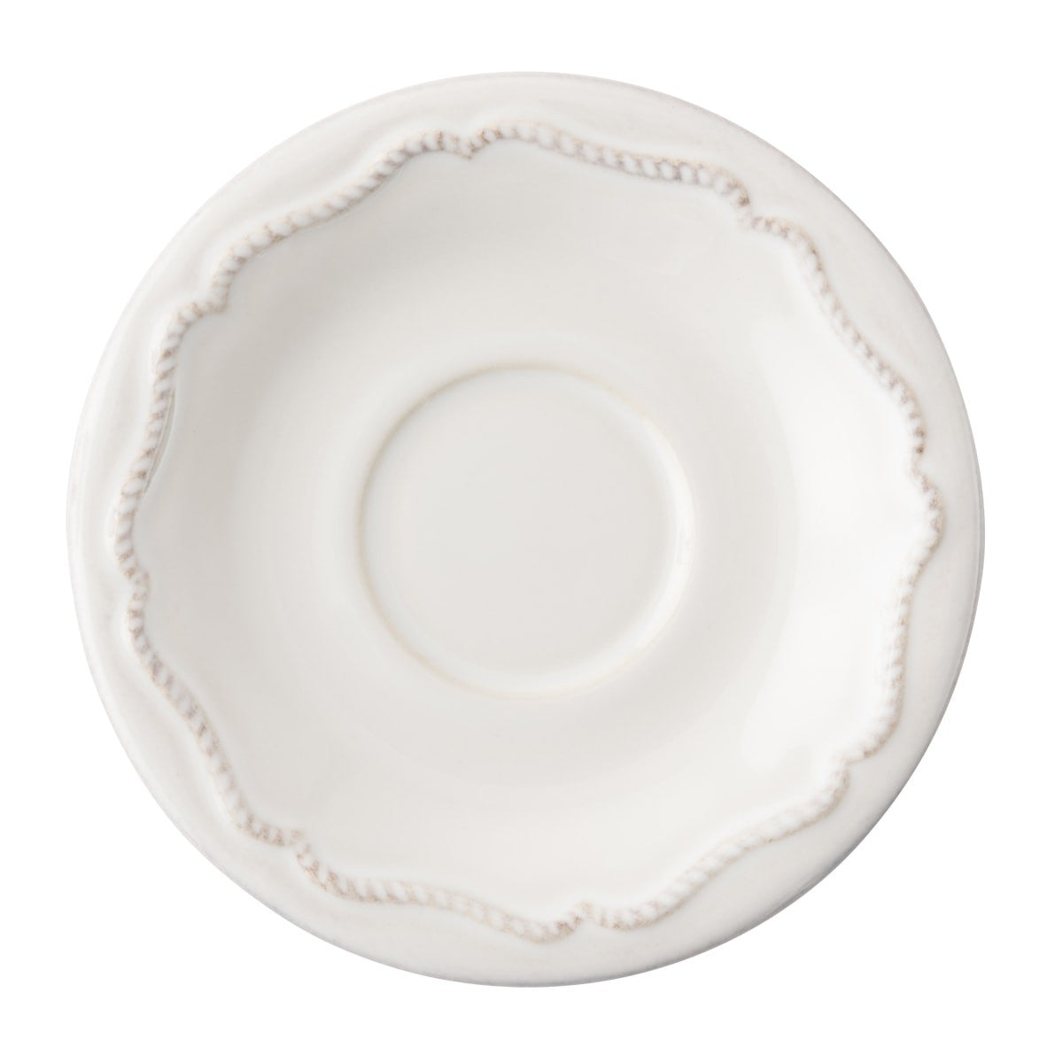 Berry & Thread Whitewash Demitasse Saucer