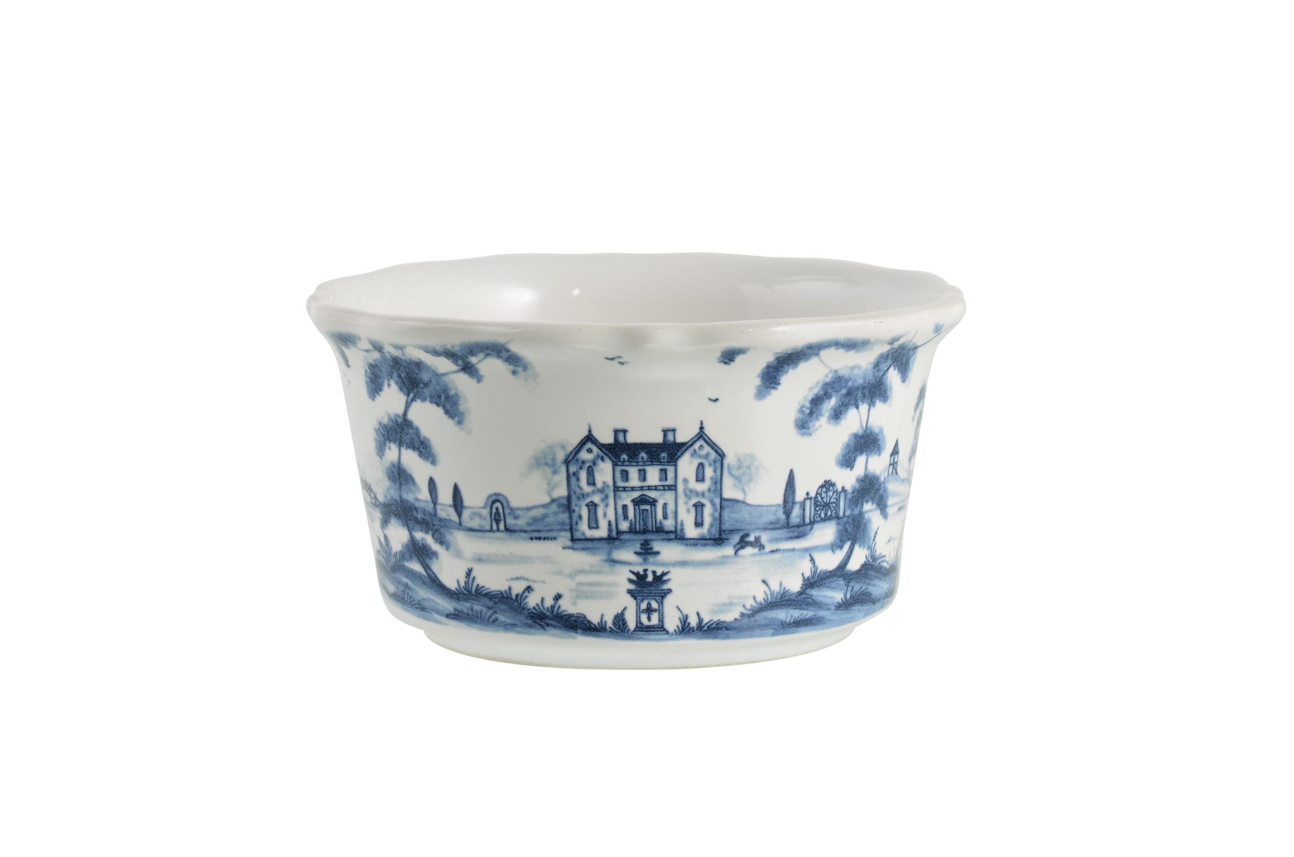 Country Estate Delft Blue Ramekin Tea Party Tent