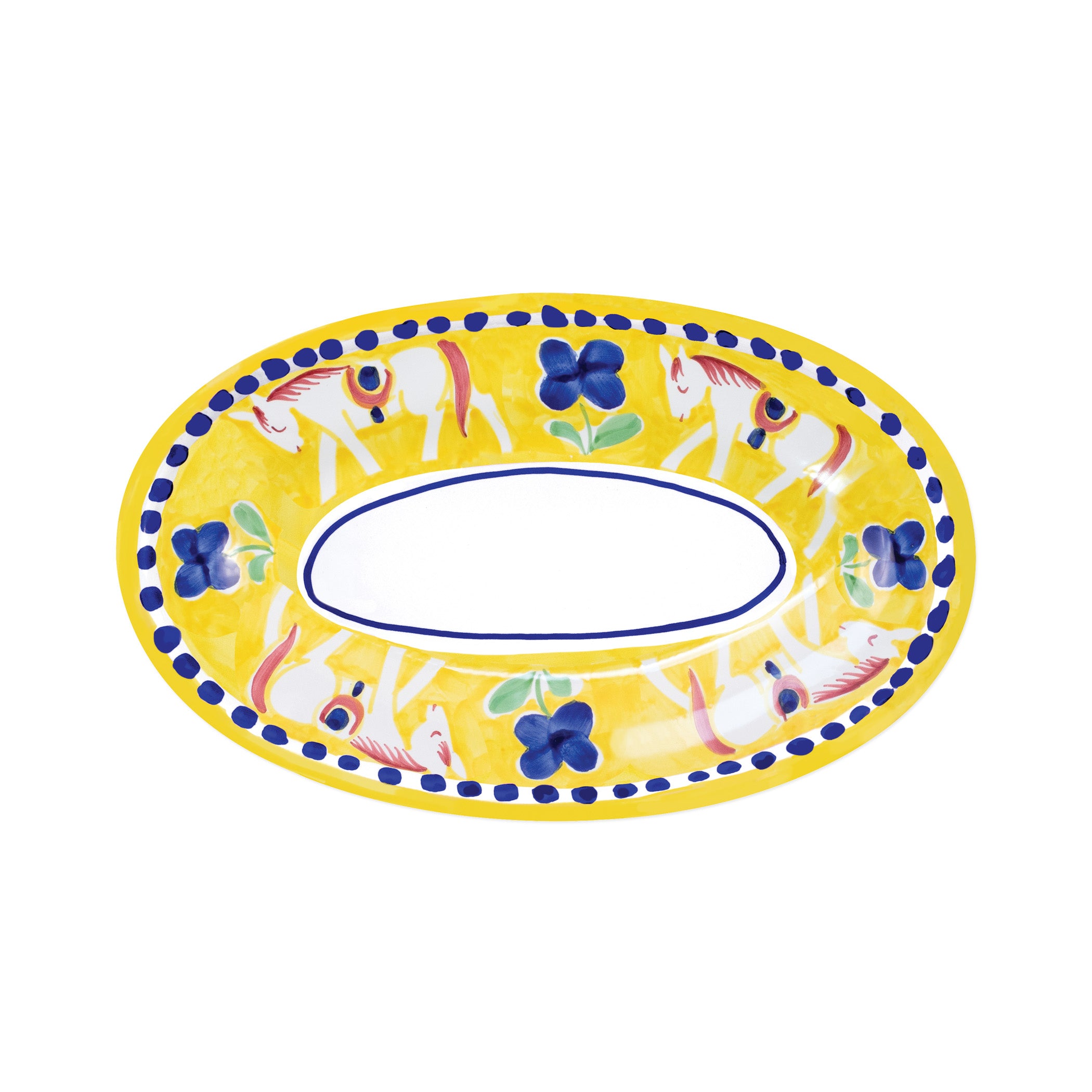 Campagna Cavallo Small Oval Tray