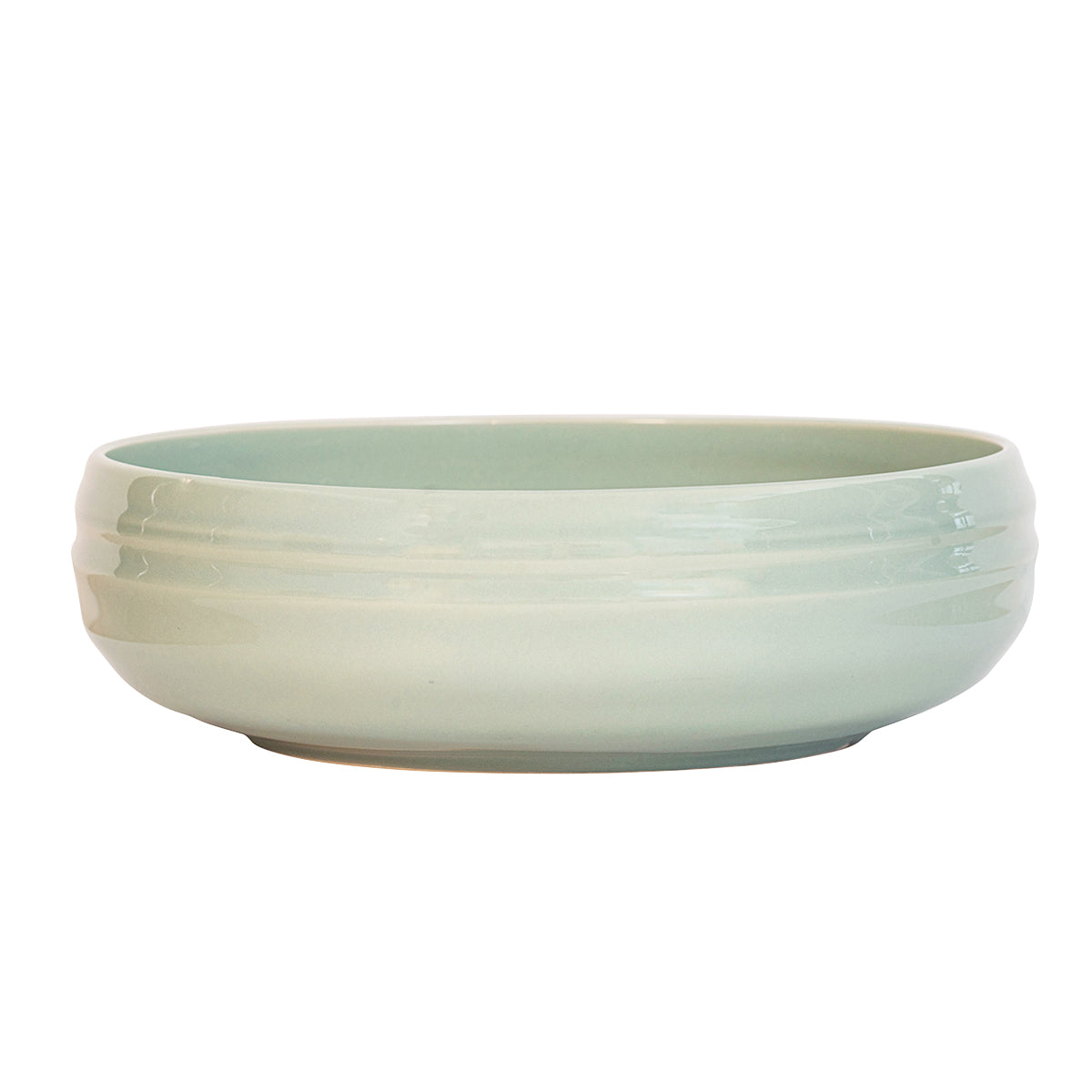 Bilbao Sage Serving Bowl 12 in