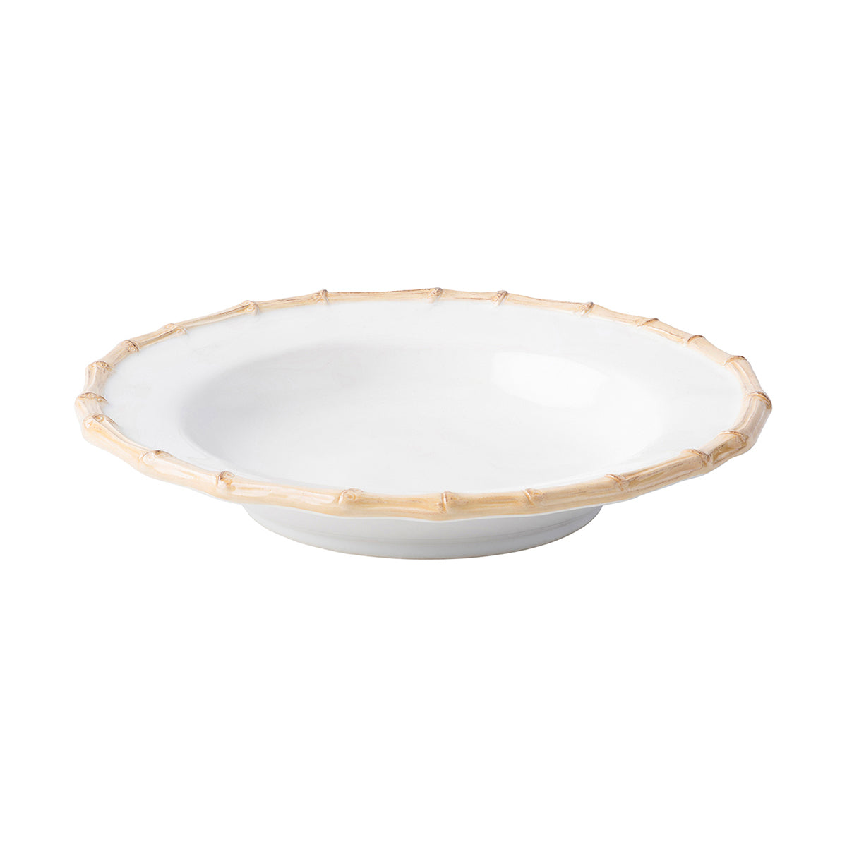 Classic Bamboo Natural Pasta/Soup Bowl