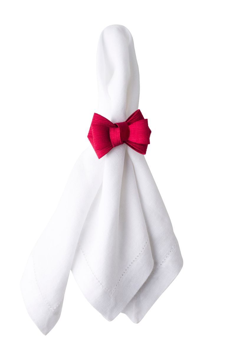 Tuxedo Ruby Napkin Ring