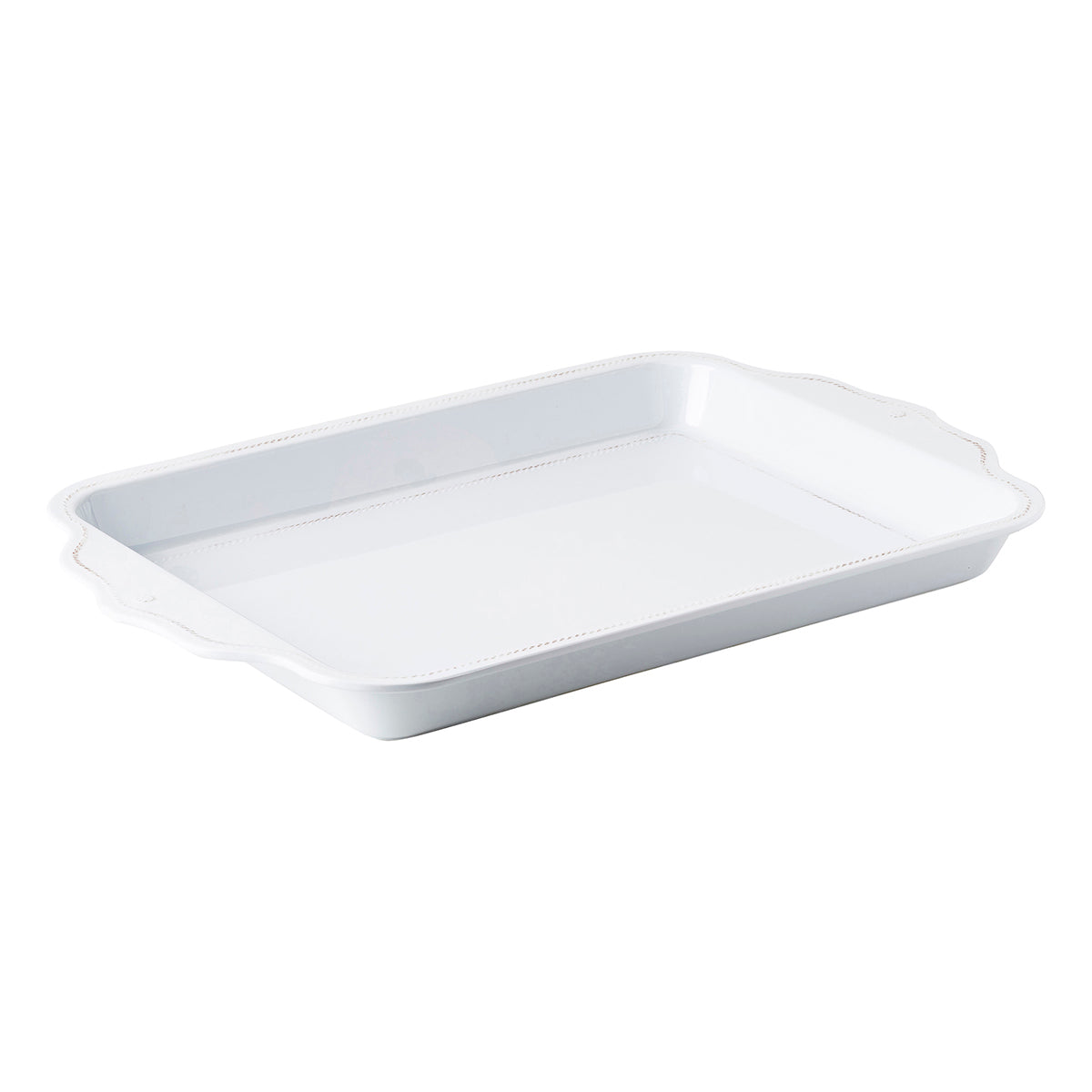 Berry & Thread Melamine Whitewash 24" Handled Tray