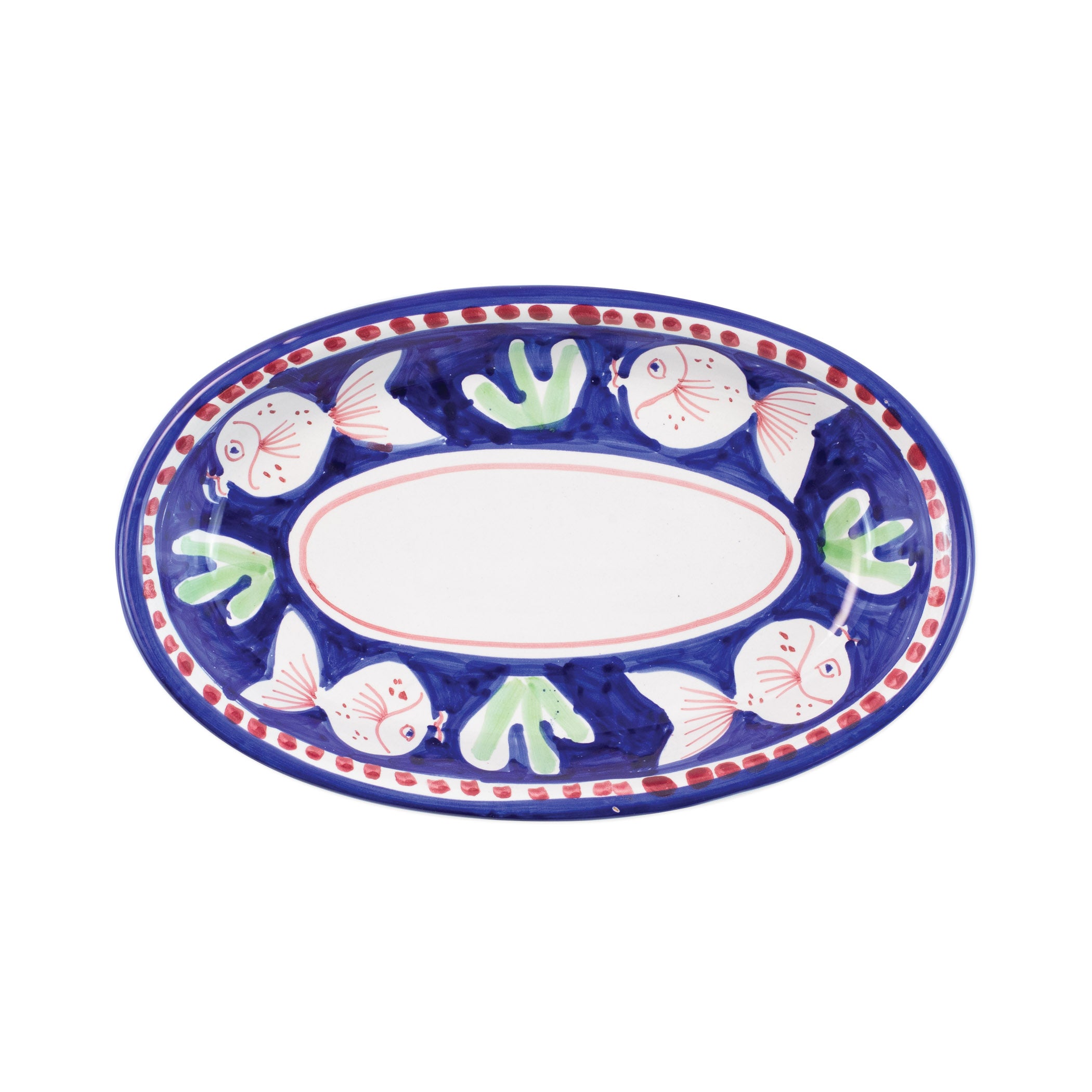 Campagna Pesce Small Oval Tray