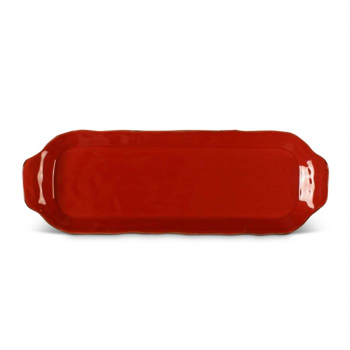 Cantaria Rectangular Tray Poppy Red