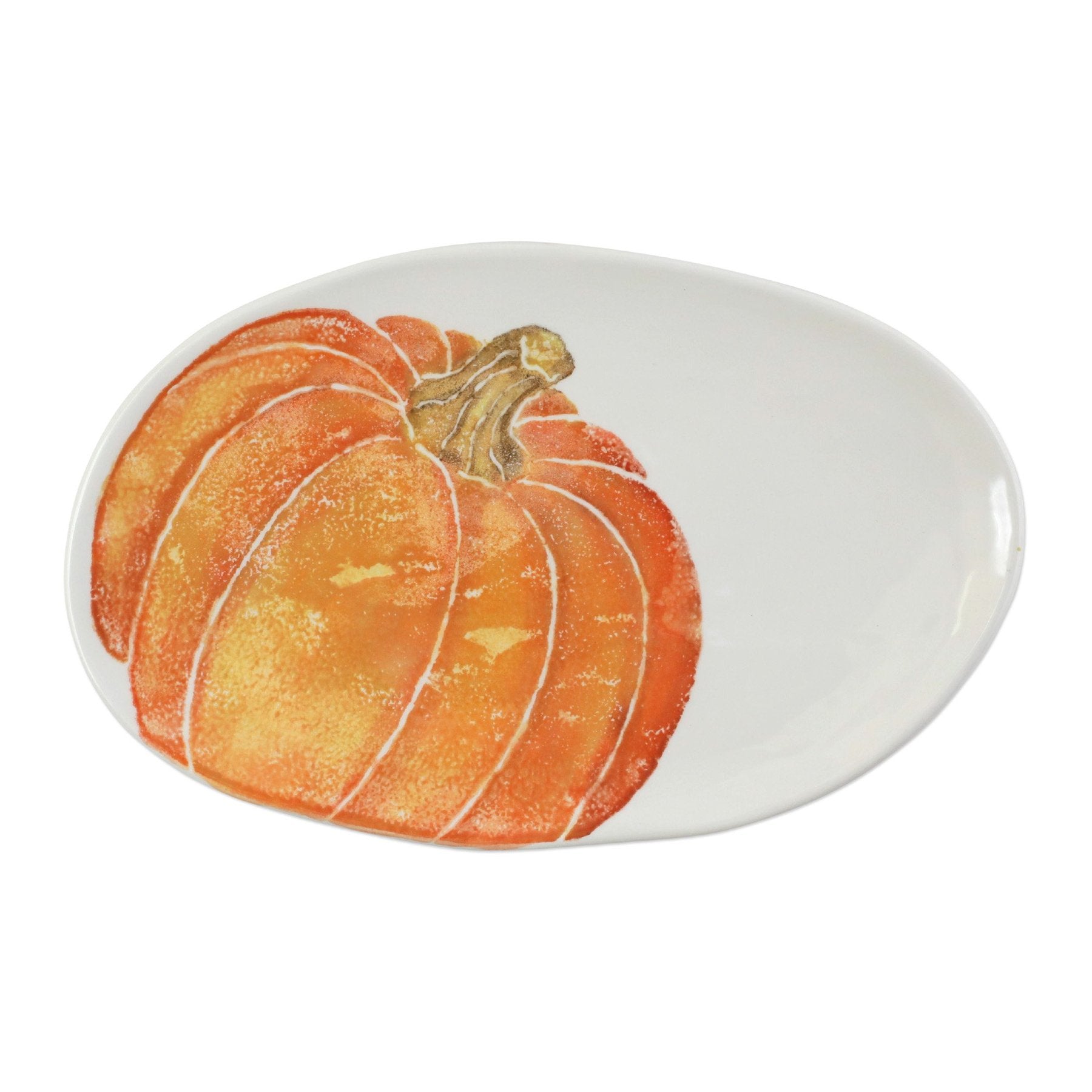 Pumpkins Small Oval Platter