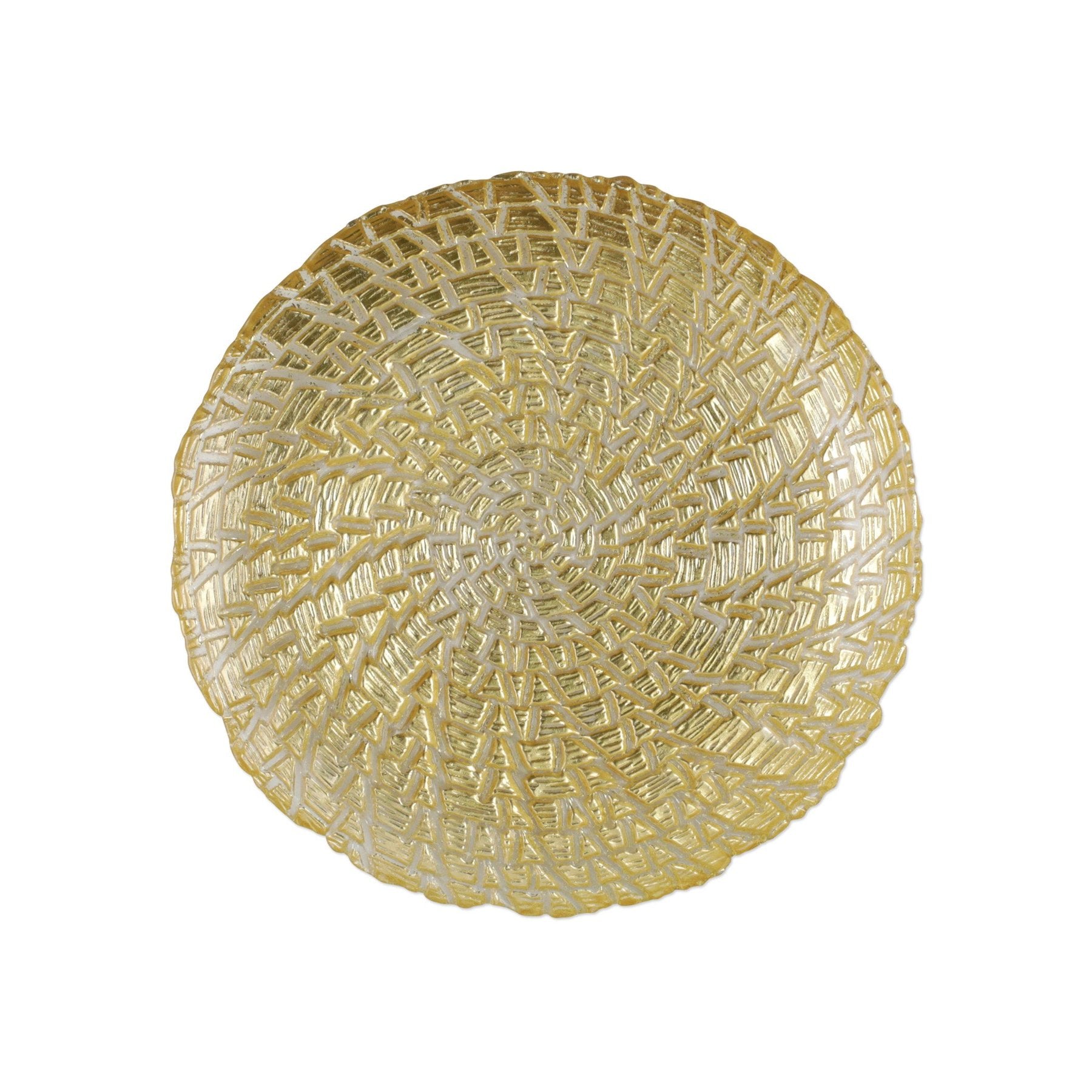 Rufolo Glass Crocodile Salad Plate