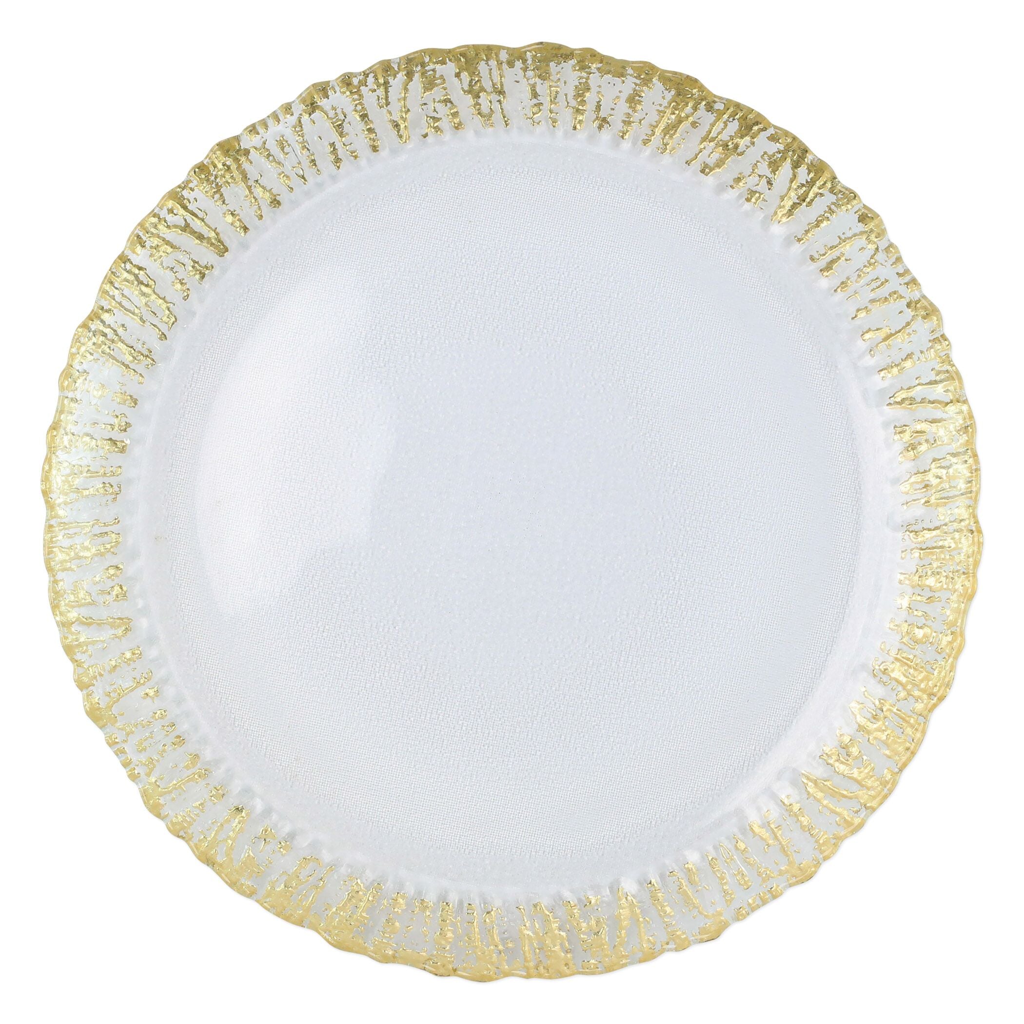 Rufolo Glass Round Platter