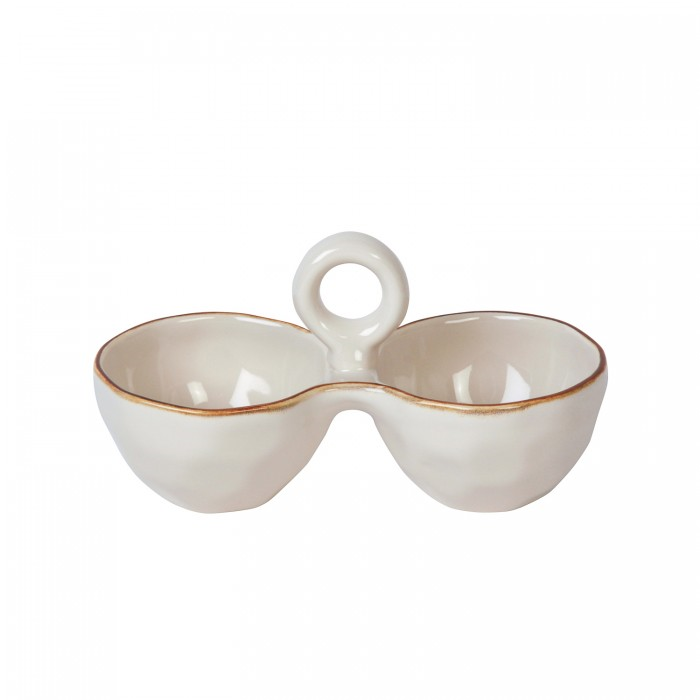 Cantaria Salt & Pepper Cellar Ivory