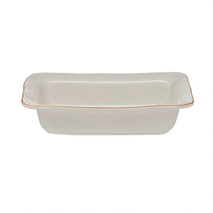 Cantaria Small Rectangular Baker Ivory