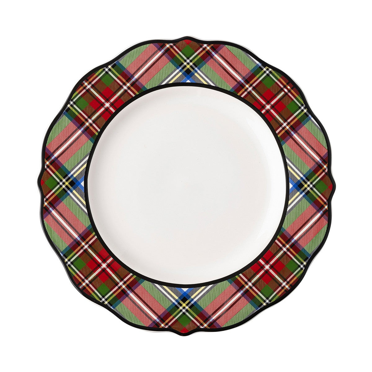 Stewart Tartan Dinner Plate