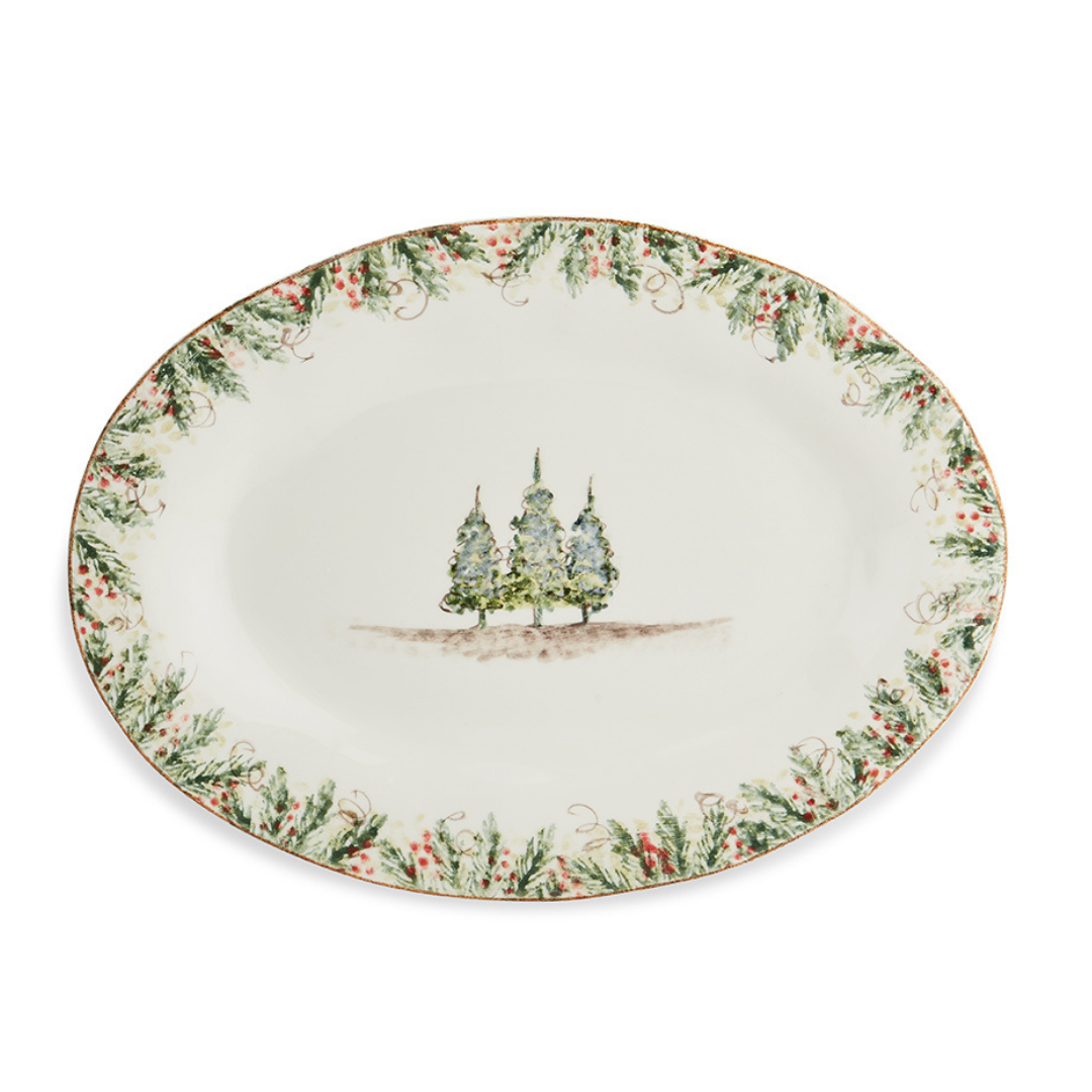 Natale Oval Platter