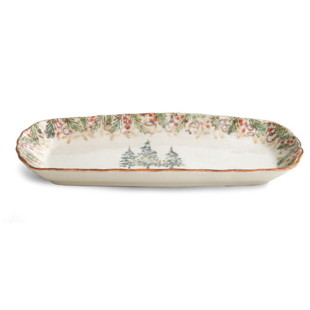 Natale Rectangular Tray