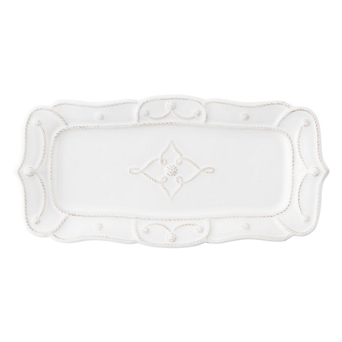 Jardins du Monde Whitewash Hostess Tray