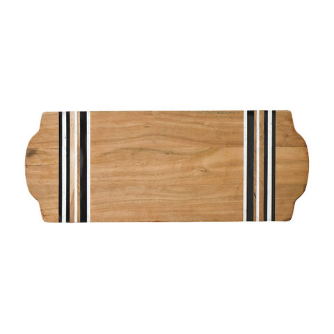 Stonewood Stripe Large Serving Board