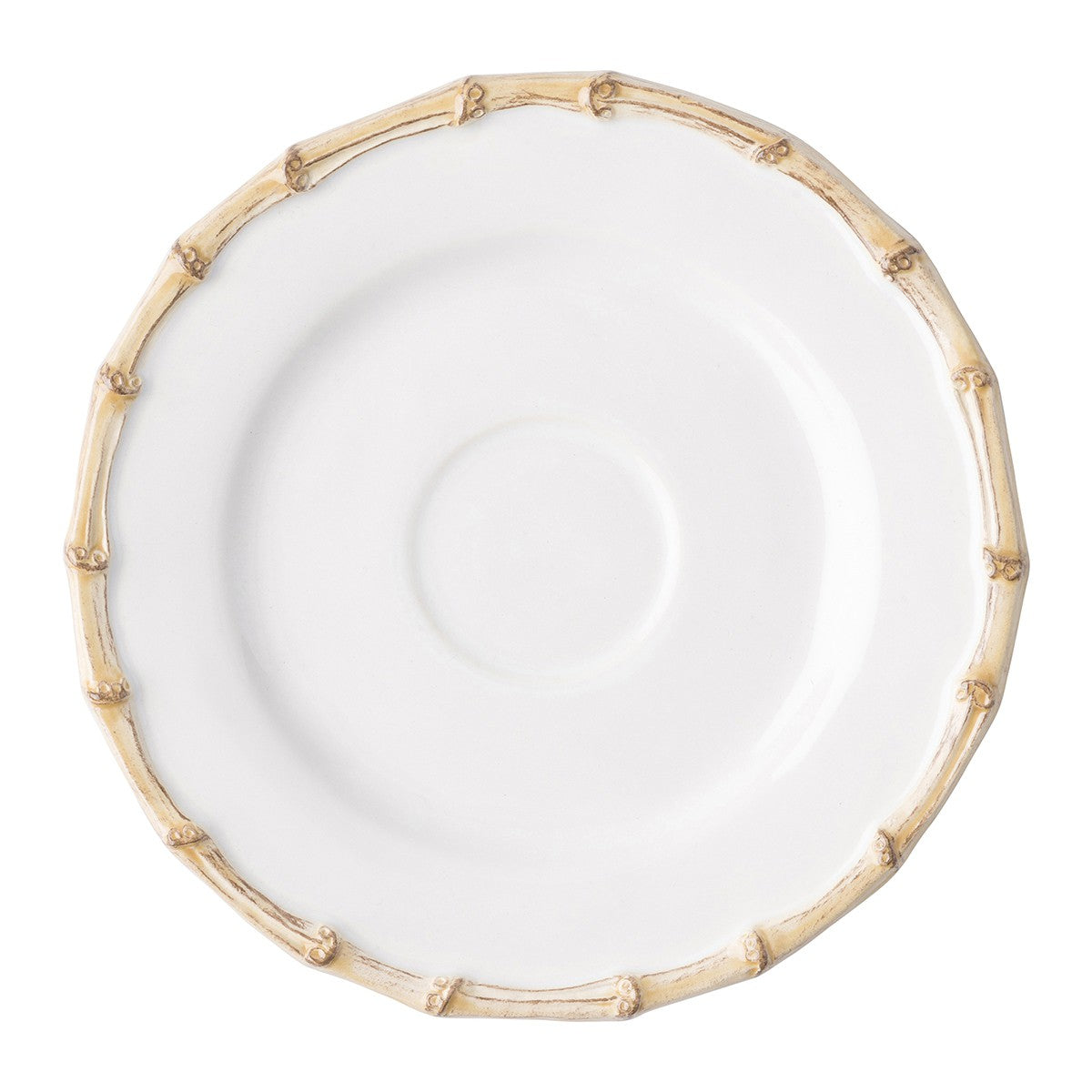 Classic Bamboo Natural Saucer